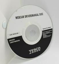 TESCO TechWeb1 USB Webcam Driver & Manual CD Disc,Windows 98,ME,XP DISC ONLY F/P