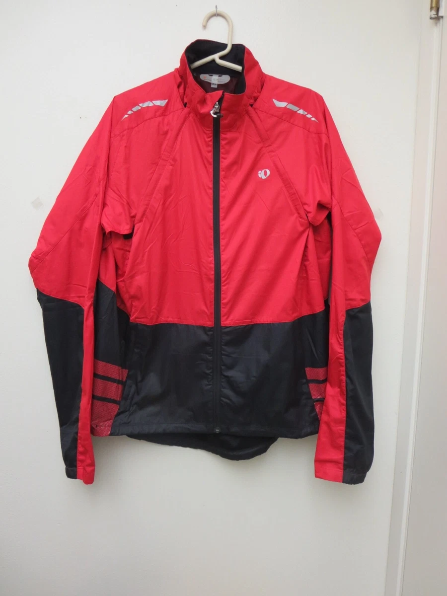 Pearl Izumi Elite BARRIER Convertible LIGHT Jacket Black RED Mens