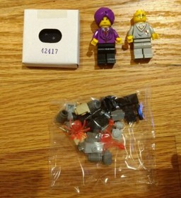 LEGO Harry Potter 4702 The Final Challenge Complete Minifigs Quirrell Manual NEW