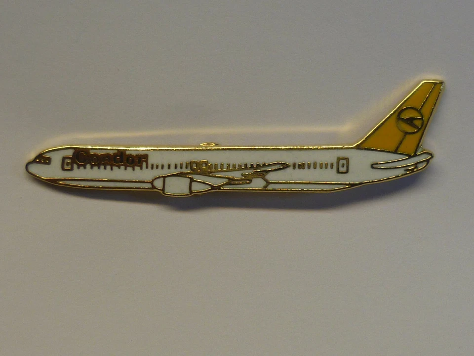 Condor alte Boeing 767 Airline Flugzeug Pin Anstecker Badge, NEU&OVP (c) - Bild 1 von 2