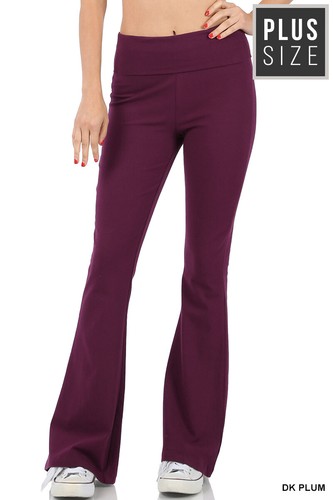 Zenana Fold Over Yoga Pants
