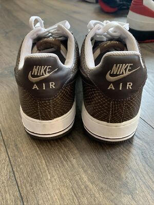 SAMPLE PROMO FROM 2003 Nike Air Force 1 '07 Low Snake Skin SAMPLE PROMO FROM 2003 Nike Air Force 1 '07 Low Snake Skin
