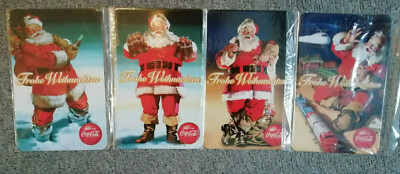 4 Postkarten, Coca Cola, Original, Weihnachten, von Burger King (#1)