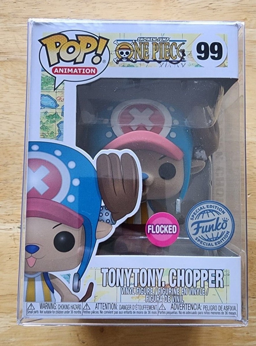 Tony Tony Chopper Flocked Funko POP! One Piece #98 Pop Protector