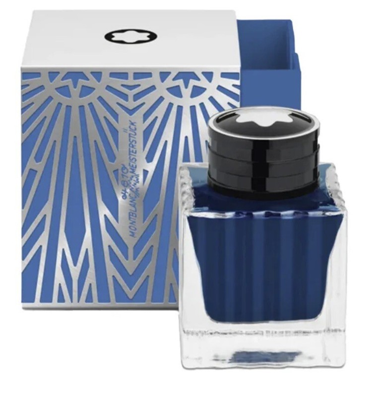 MONTBLANC MEISTERSTÜCK THE ORIGIN COLLECTION INK BOTTLE 50 ML BLUE