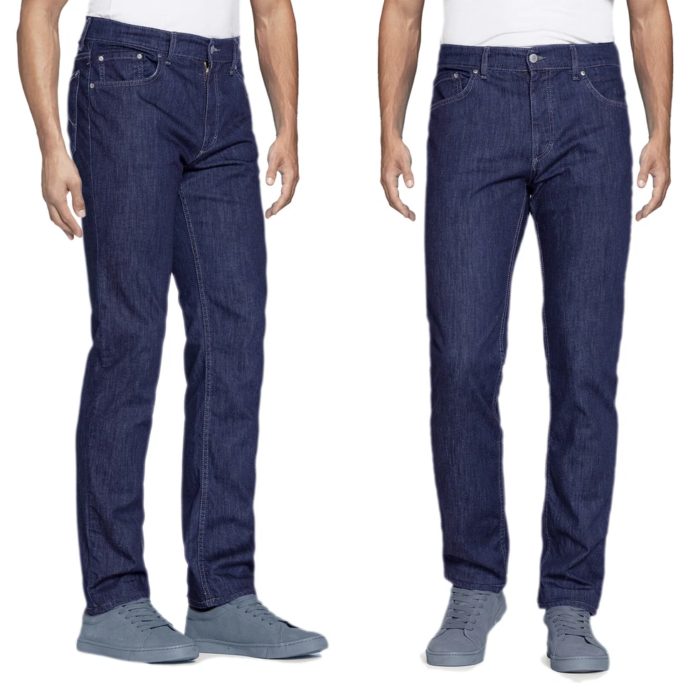 Jeans Uomo Comodo Regular Fit Pantaloni invernali Elasticizzati Comfort VEQUE - Immagine 3 di 4