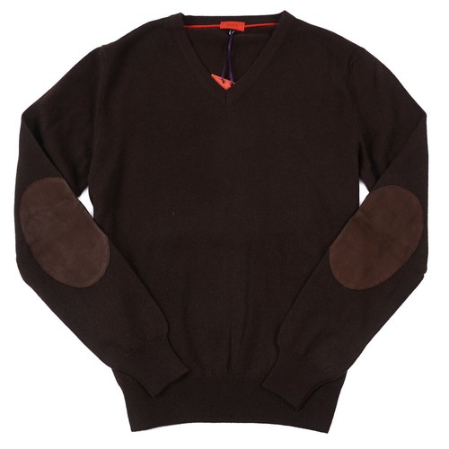 Isaia Slim-Fit Dark Brown Cashmere 
