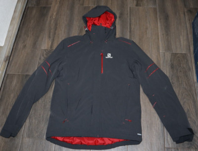 Salomon Clima Pro Advanced Skin Storm Ski Men's Jacket sz. M ~ Excellent Shape