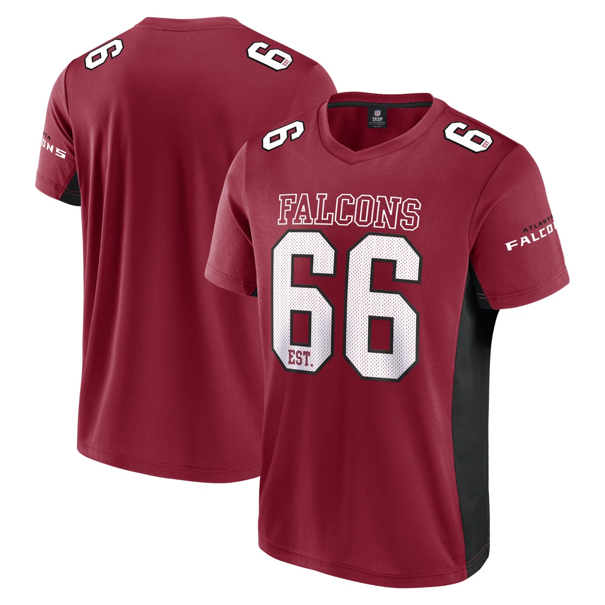 NFL Atlanta Falcons Core Foundation Polymesh Top Shirt Jersey