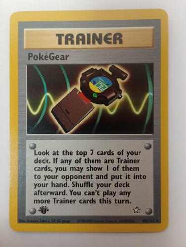 Pokemon Gym Heroes/Challenge, Neo Genesis 1st Ed. Rare Vintage Card NM YOU PICK: - Picture 2 of 63