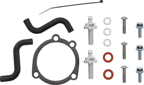 Kit de admisión de aire Cobra PowrFlo - Cromo motocicleta bicicleta de calle 606-0102-SB Foto 3 de 4