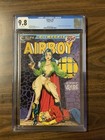 AIRBOY #5 CGC 9.8 WHITE PAGES Dave Stevens Good Girl Cover Art (1986) Eclipse
