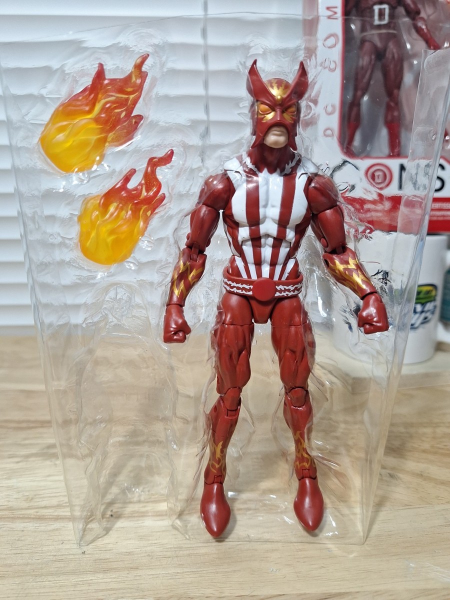 Marvel Legends Series X-men Sunfire BAF Warlock 6in Action Figure