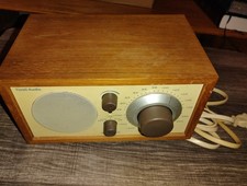 Tivoli Audio Henry Kloss Model One Tabletop Radio 2001 Beige/Walnut Color AM/FM