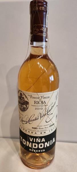 2010 Viña Tondonia Blanco Reserva Bodegas López Heredia Rioja 