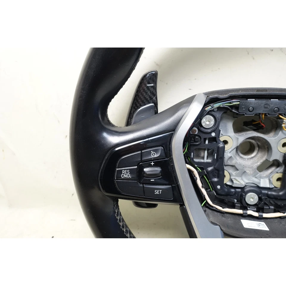 Volante esportivo de fábrica BMW G30 5-Series G12 G15 2017-2023 com pás fabricante de equipamento original - Imagem 4 de 4
