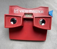 GAF View-Master Model G Viewer, 1970s Red, White and Blue Bicentennial, Works
