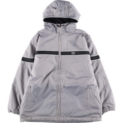 Used 2000'S Nike reversible padded hoodie puffer jacket men's size L equivalent