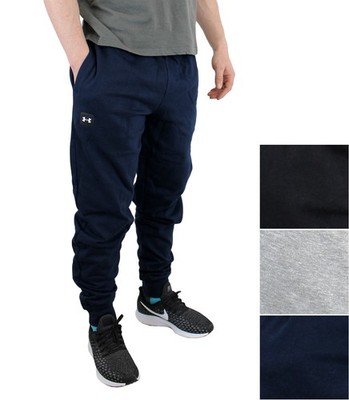 Under Armour Men's Rival Fleece Joggers 1357128 Loose Fit Tapered Sweatpants