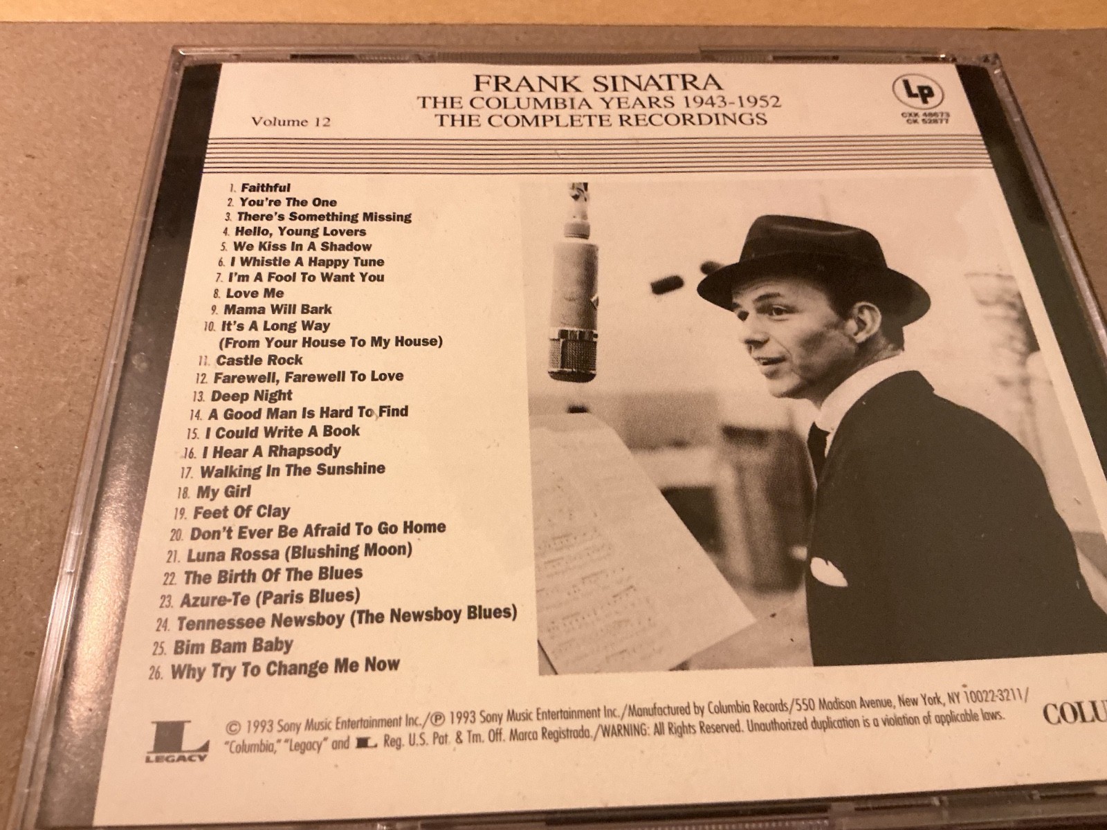 Frank Sinatra – The Columbia Years 1943-1952: The Complete Recordings 12 CD Box thumbnail 14