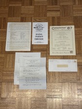 1987  1988 Timex Sinclair COMPUTER FEST Computer Expo Info Packets