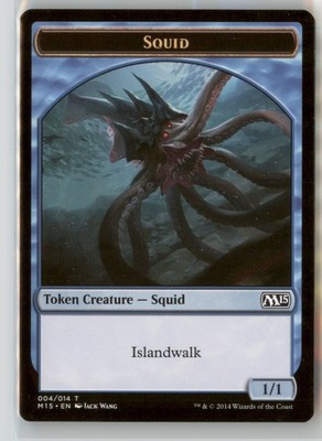 Squid Token - Magic 2015 (M15) #004/014 - Regular - NM - MTG