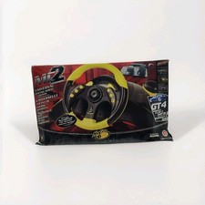 Mad Catz Mc2 Universal Steering Wheel Pedals Ps Xbox Gamecube Racing 6320.....w3