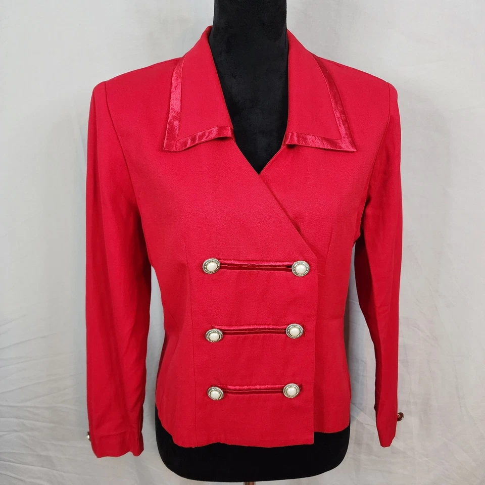 Traje Pantalones Vintage PERCEPTIONS Talla 10P Cascanueces Juguete Soldado Militar 2 piezas Usado en Excelente Condición Foto 2 de 4