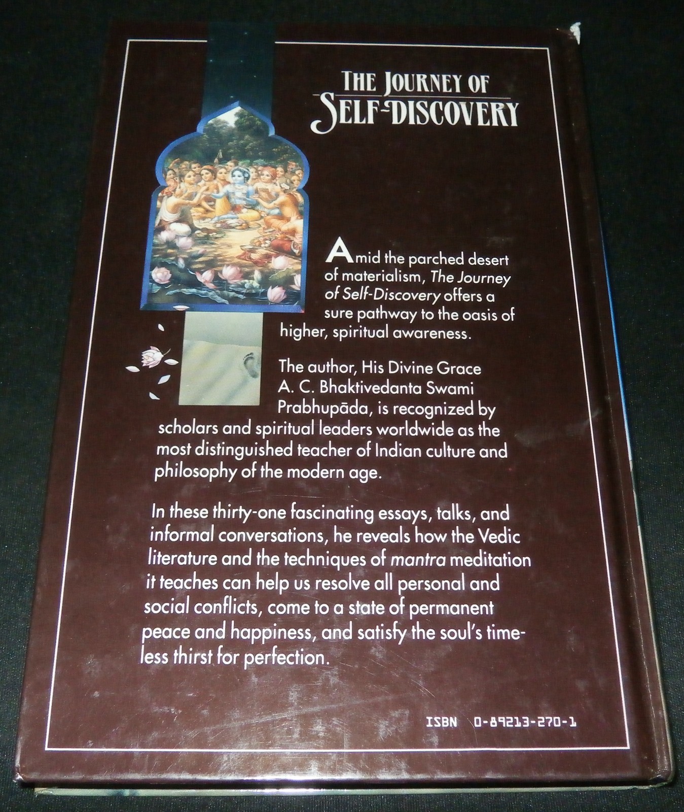 The Journey of Self-Discovery | A.C. Bhaktivedanta | 1995 HC | GOOD ...