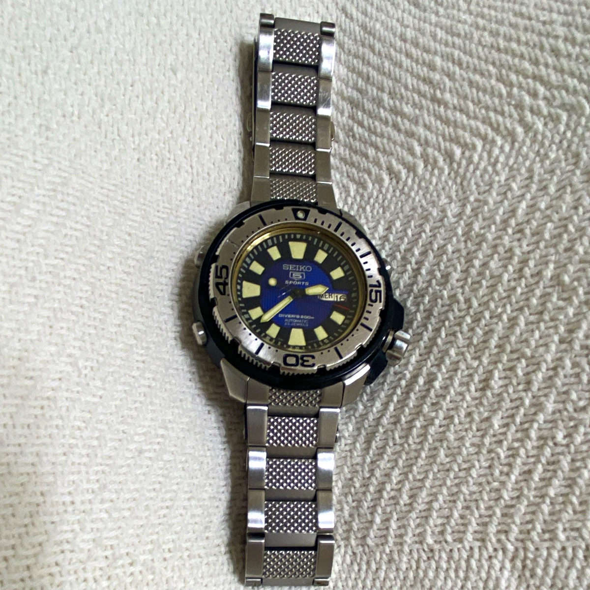 Seiko 5 Sports Stainless Steel 23 Jewels Wristwatches for sale | eBay