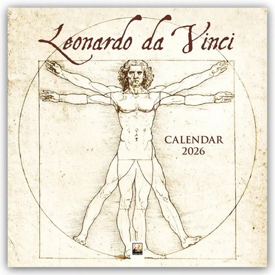 Flame Tree Publishing | Leonardo da Vinci 2026 - Original Flame Tree...