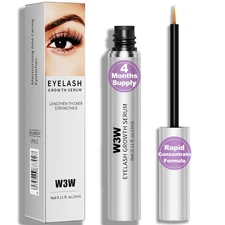 Lash Serum- Rapid Eyelash Growth Serum for tronger Healthier Lashes & Brows V...