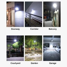 Outdoor Motion Sensor Solar Lights Fake Security Camera Solar Wall Lamp FTTR