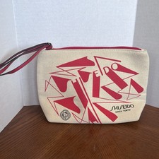 Shiseido Ginza Tokyo Japan Makeup Bag Canvas