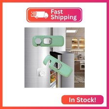 Fridge Locks with Self Adhesive, Refrigerator Latch for Kids, Toddlers and Child