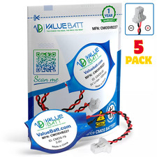 RTC CMOS Battery for Lenovo 02DC036 00HN615 00HN933 2 pin CR2016 5-Pack