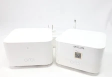 ORBI RBR10 Wifi Router and RBS10 Extender with cords