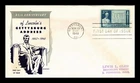 US COVER LINCOLN'S GETTYSBURG ADDRESS FDC SCOTT 978 HAMILTON CACHET