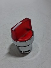 TELEMECANIQUE ZB4 BK1243 SELECTOR SWITCH OPERATOR ILL RED 2 POSITION MAIN NNB