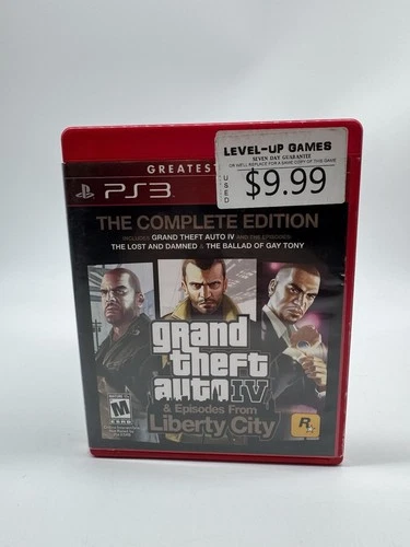 Grand Theft Auto IV  The Complete Edition (Sony PlayStation 3 PS3) Tested Works