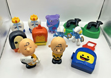 McDonalds 12x Happy Meal Toys Joblot Bundle Smurfs Snoopy Kids Lego Dog Peanuts