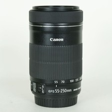 Canon EF-S 55-250mm F4-5.6 IS STM Telephoto Zoom Lens Excellent Condition
