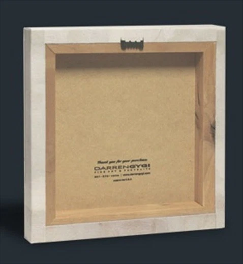 Green Onions, A Garden Giclee Print Painted By Darren Gygi 20 X 20 inch  NEW - Image 2 of 2