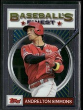 2020 Topps Finest Flashbacks #7 Andrelton Simmons