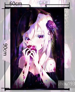 Anime Re Zero Satella Wall Scroll Poster Home Decor Holiday Gifts 60 90cm 1130 Ebay