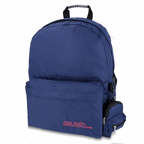 Imperdibile! Zaino con porta mascherine e porta gel prezzo shock!! BLU  SCURO | eBay