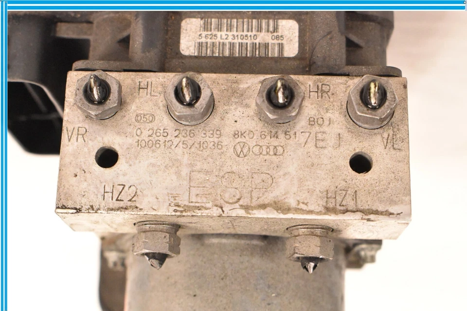 2009-2016 Audi A5 S5 ABS Pump Module Assembly ESP 8K0907379AF 8K0614517EJ OEM - Image 3 of 4