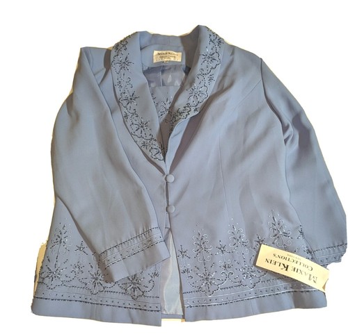Maxie Klein Size 20w New Suit Blazer Jacket Skirt Secretary Chic - Picture 7 of 14