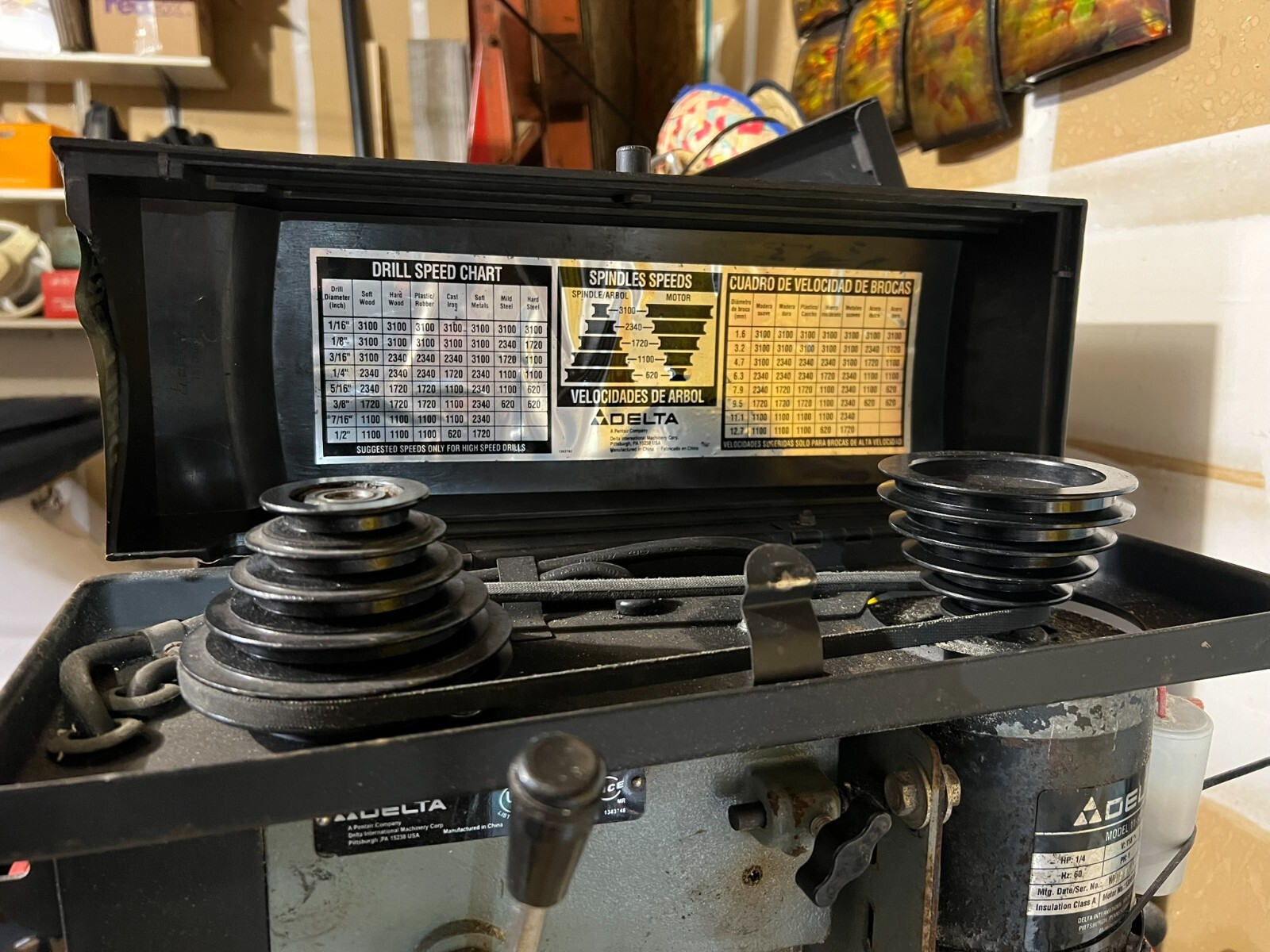 Delta 11950 Type 2 8" Bench Mount Drill Press 1/4HP 110V 11950 eBay