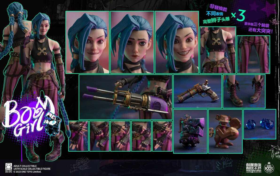 Pre-order Onetoys OT021 1/6 BOOM GIRL 12